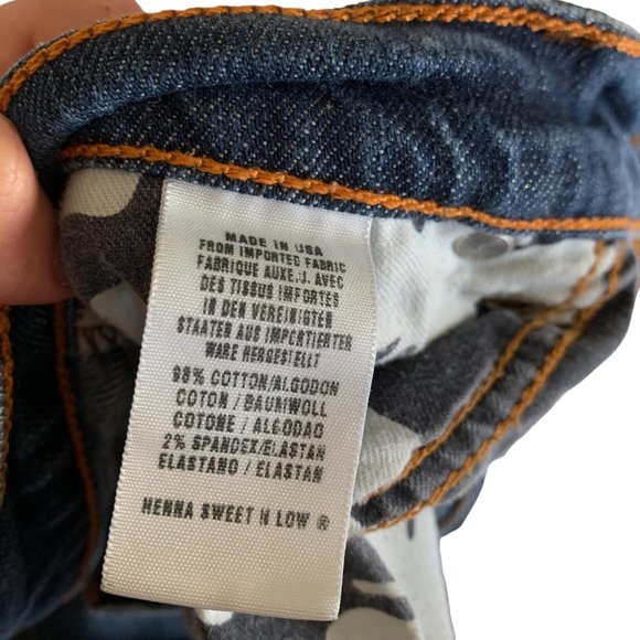 Lucky Brand Boot Cut Womens Jeans Tag 6 Blue Flared Mid-Rise W29xL31 Denim - Picture 4 of 12